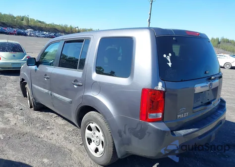 2014 Honda Pilot Lx from USA, damaged, VIN 5FNYF4H2XEB005259